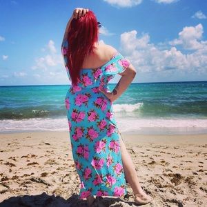 Custom Made Retro Swimsuit with Skirt